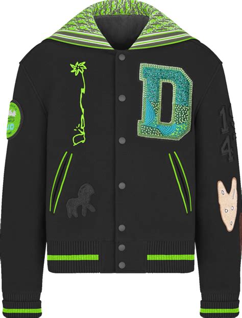 baseball jacket dior|Dior x cactus jack sweater.